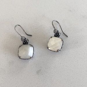 Pandora Mother of Pearl Drop Earrings